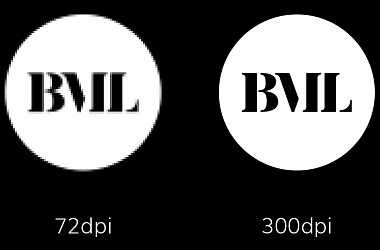 Макеты для печати и для просмотра на компьютере. Файл 72 dpi vs 300 dpi
