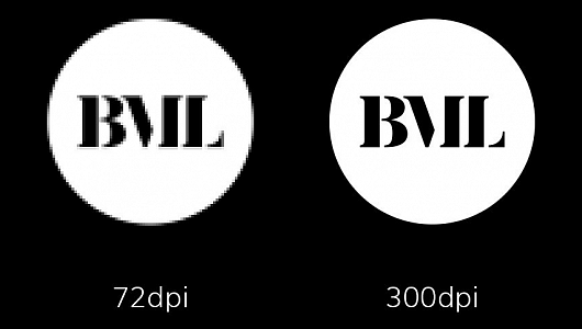 Макеты для печати и для просмотра на компьютере. Файл 72 dpi vs 300 dpi